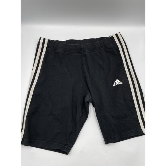 Women’s Adidas Athletic Workout Shorts - Black Size Medium EUC - Picture 1 of 5
